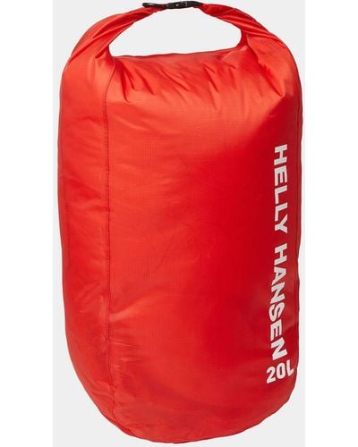 Helly Hansen Hh Light Dry Bag 20l - Packable Dry Bag Red Std