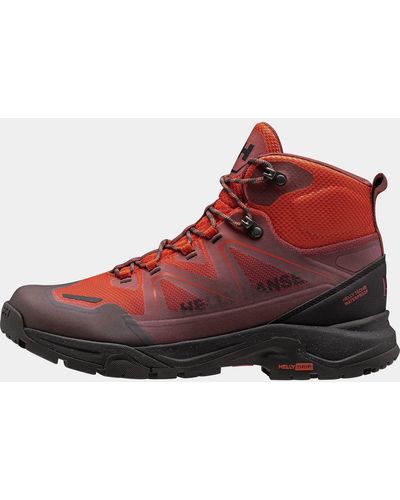 Helly Hansen Cascade Mid Low-cut Helly Tech Boots - Red