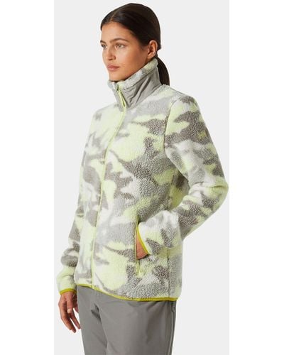 Helly Hansen Imperial Printed Pile Jacket Green