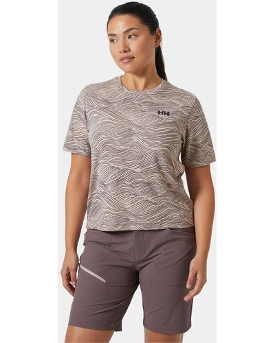 Helly Hansen Lifa® Active Solen Relaxed T-shirt Pink - Gray