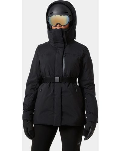 Helly Hansen Nora Long Puffy Ski Jacket - Black