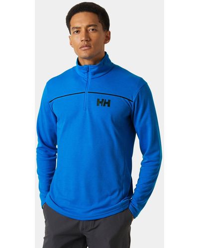 Helly Hansen Hp Quick-dry 1/2 Zip Pullover Blue
