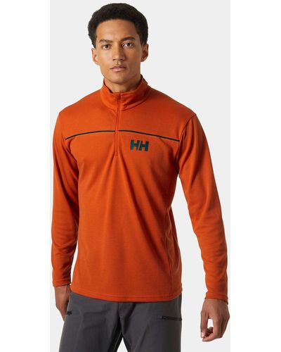 Helly Hansen Hp Quick-dry 1/2 Zip Pullover - Orange