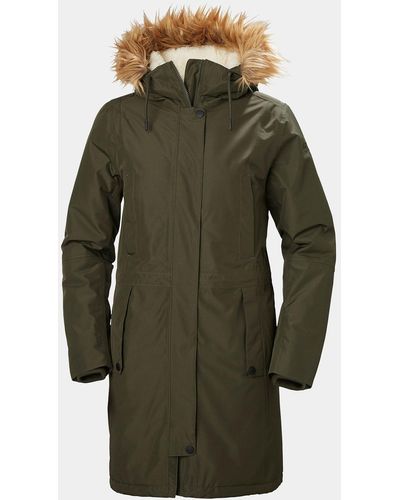 Helly Hansen Parka impermeable mayen - Verde