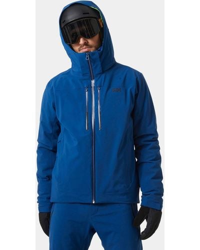 Helly Hansen Alpha Lifaloft Lightweight Ski Jacket - Blue