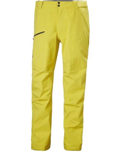 Helly Hansen Verglas Infinity Outdoor Shell Trousers Xxl - Yellow