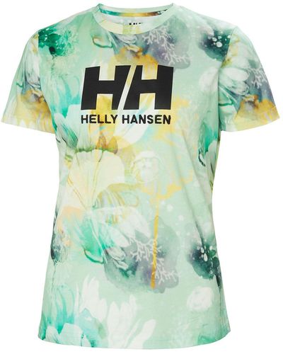 Helly Hansen Logo T-shirt Esra - Green