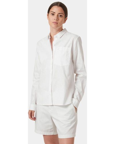 Helly Hansen Club Maritime-inspired Oxford Shirt - White
