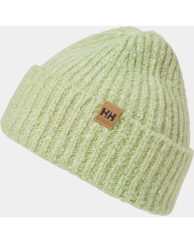Helly Hansen Cosy Beanie - Knitted Extra-soft Beanie For Cold Days Green Std