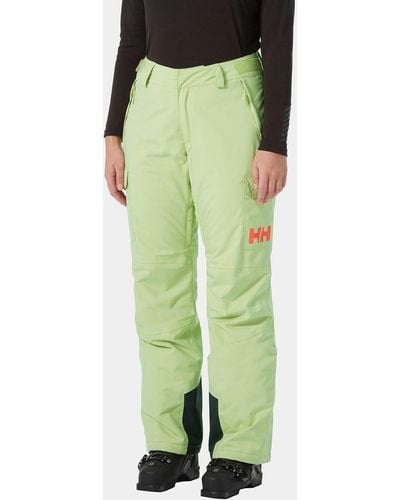 Helly Hansen Switch Cargo Insulated Ski Pants Green