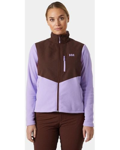 Helly Hansen Daybreaker Block Fleece Jacket Purple