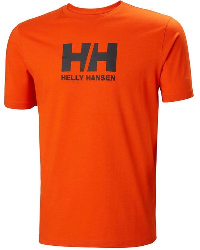 Helly Hansen Hh Logo Tshirt - Orange