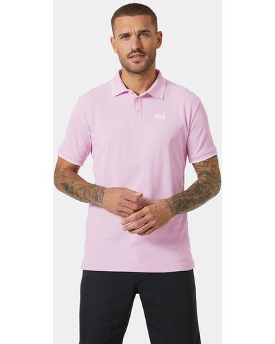Helly Hansen Kos Marine Quick-dry Polo Pink - Red