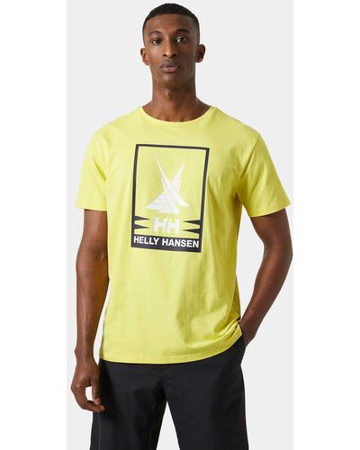 Helly Hansen T-shirt pour shoreline 2.0 jaune