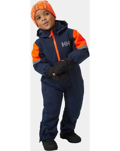 Helly Hansen Kids' Rider 2.0 Insulated Snow Suit - Blue