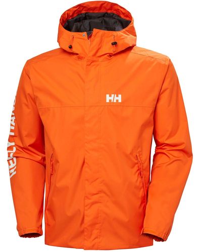 Helly Hansen Ervik waterproof veste de pluie - Orange