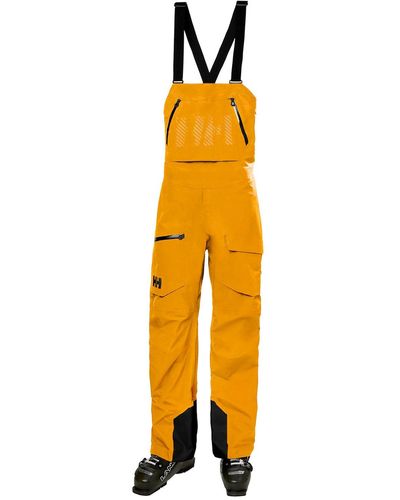 Helly Hansen Ridge Infinity Bib Shell Pants - Orange