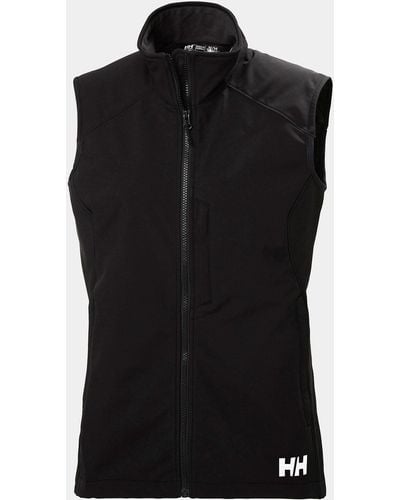 Helly Hansen Paramount Athletic Cut Softshell Vest - Black