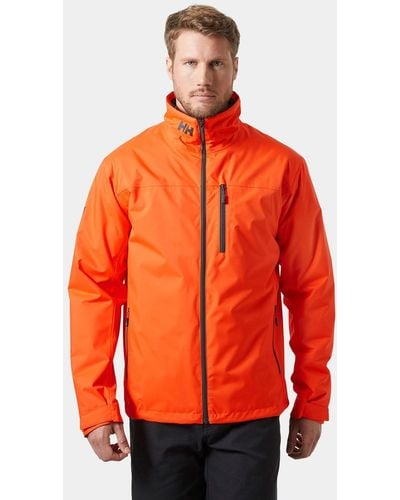 Helly Hansen Crew midlayer sailing jacket 2.0 orange