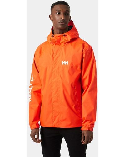 Helly Hansen Veste de ville imperméable ervik orange