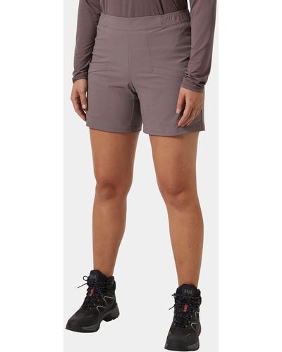 Helly Hansen Elv Light Tur Shorts Grey - Multicolour