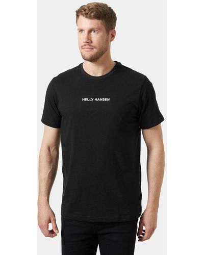 Helly Hansen Men's core t-shirt - Negro