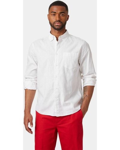 Helly Hansen Club Comfortable And Casual Shirt - White