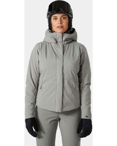 Helly Hansen Nora Insulated Ski Jacket Gray