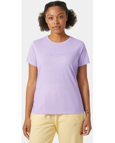 Helly Hansen Allure T-shirt - Purple