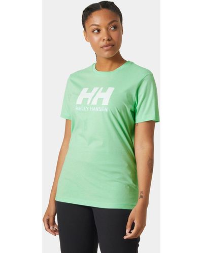 Helly Hansen Women's Hh Logo Classic T-shirt Green