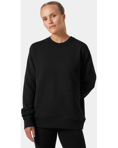 Helly Hansen Evolved Air Crewneck Midlayer - Black