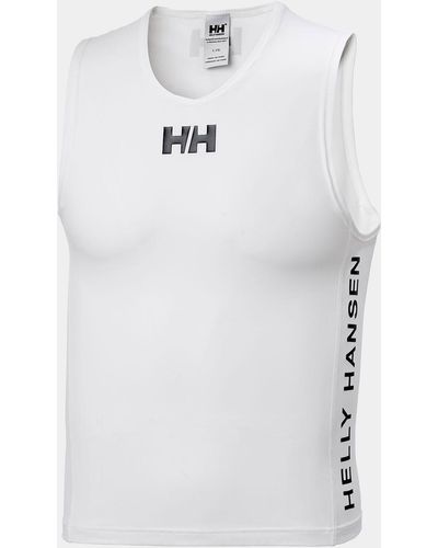Helly Hansen Waterwear Protective Sailing Rashvest - White