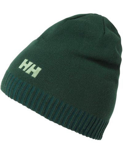 Helly Hansen Brand Soft Jersey Knit Beanie Std - Green