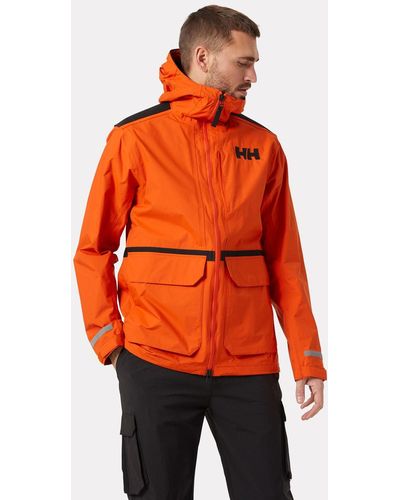 Helly Hansen Patrol Transition Rain Jacket Orange