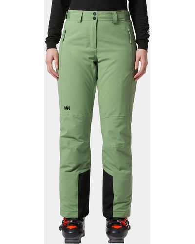 Helly Hansen Pantalon de ski isolé 2.0 alphelia vert