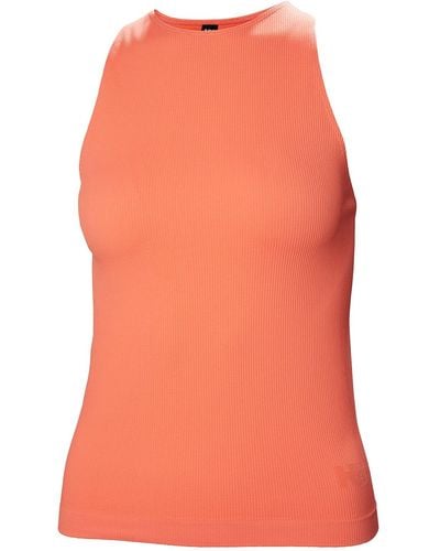 Helly Hansen Camiseta allure sin mangas sin costuras - Naranja