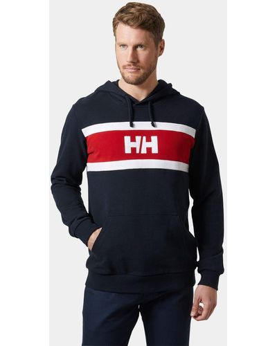 Helly Hansen Salt cotton hoodie bleu marine