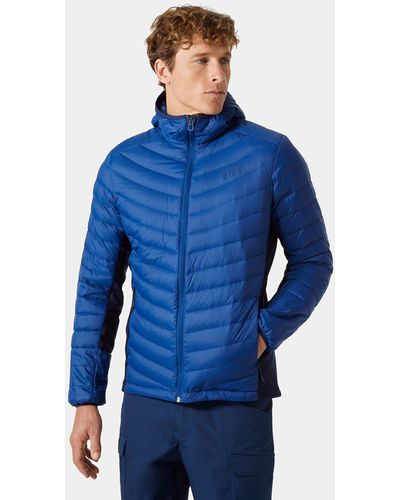 Helly Hansen Verglas Hooded Down Hybrid Insulator Jacket Blue