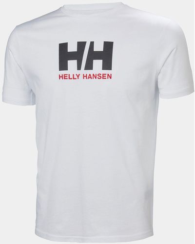 Helly Hansen Logo Short Sleeve T-shirt - White