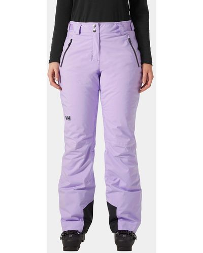Helly Hansen Women's Legendary Insulated Ski Trousers Purple