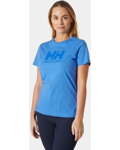Helly Hansen Logo Classic T-shirt - Blue