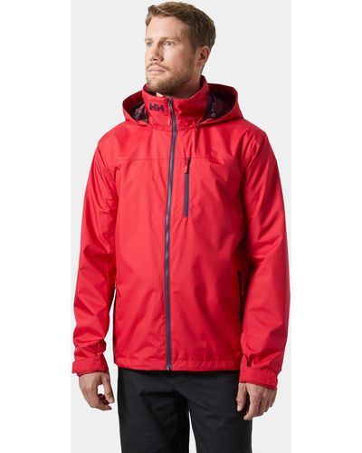 Helly Hansen Crew hooded sailing jacket 2.0 - Rot