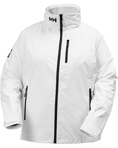 Helly Hansen Hooded Crew Midlayer Plus Jacket 2.0 - White