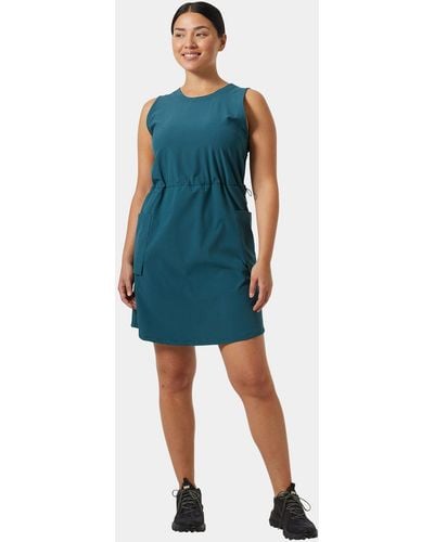 Helly Hansen Viken Recycled Dress Green - Blue