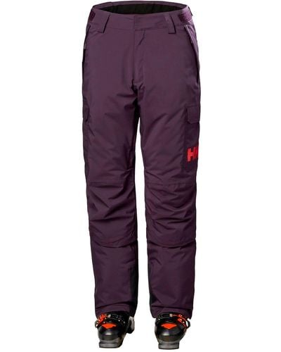 Helly Hansen Switch Cargo Insulated Ski Pants Purple