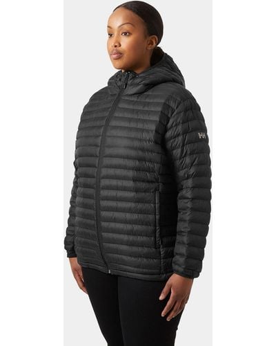 Helly Hansen Sirdal Hooded Insulated Plus Jacket - Black