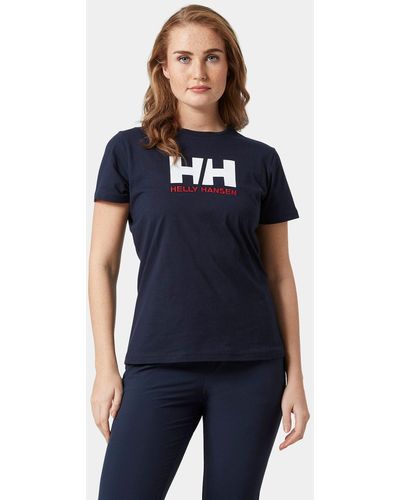Helly Hansen Hh Logo Classic T-shirt Navy - Blue