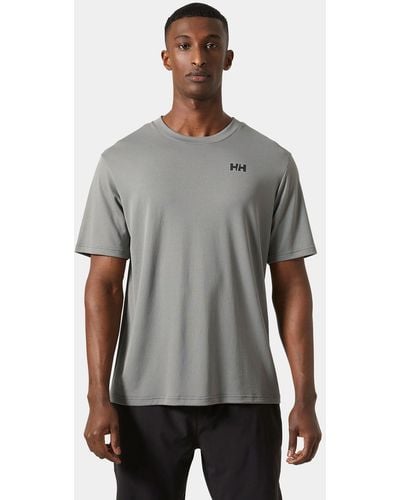 Helly Hansen Lifa® Active Solen Relaxed Fit Graphic Print T-shirt Grey