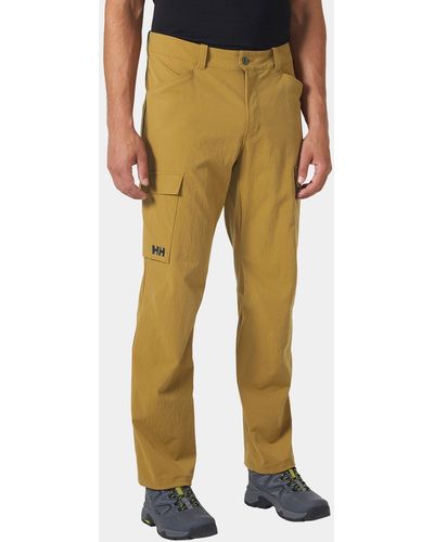 Helly Hansen Tjern Tur Trousers Brown - Yellow