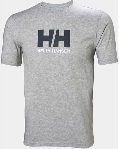 Helly Hansen T-shirt coupe classique hh logo gris